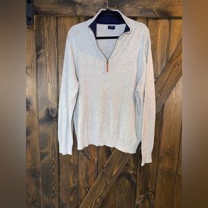 J Crew Half Zip Pullover Sweater Cotton
